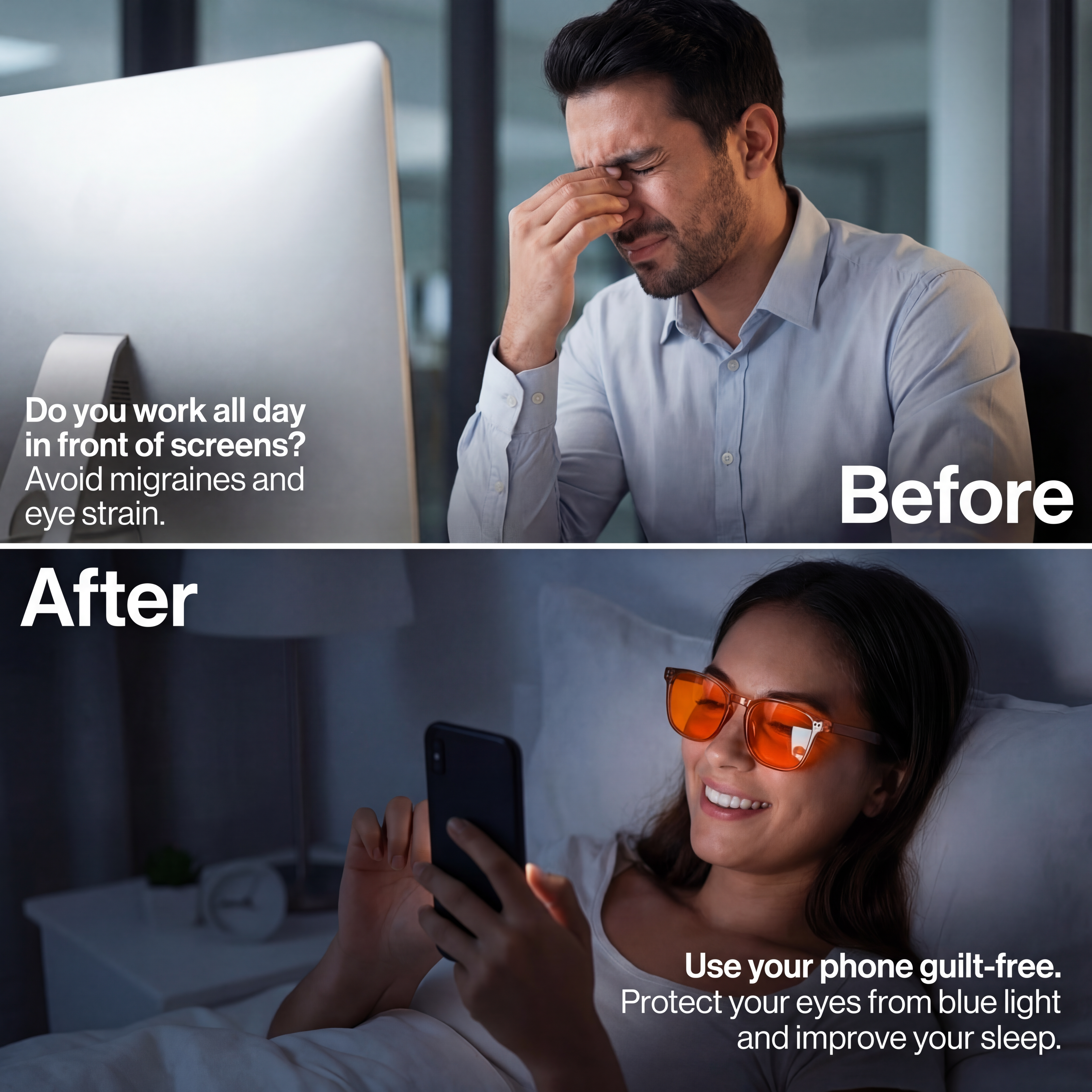 Amber Armour Glasses, protection for your eyes